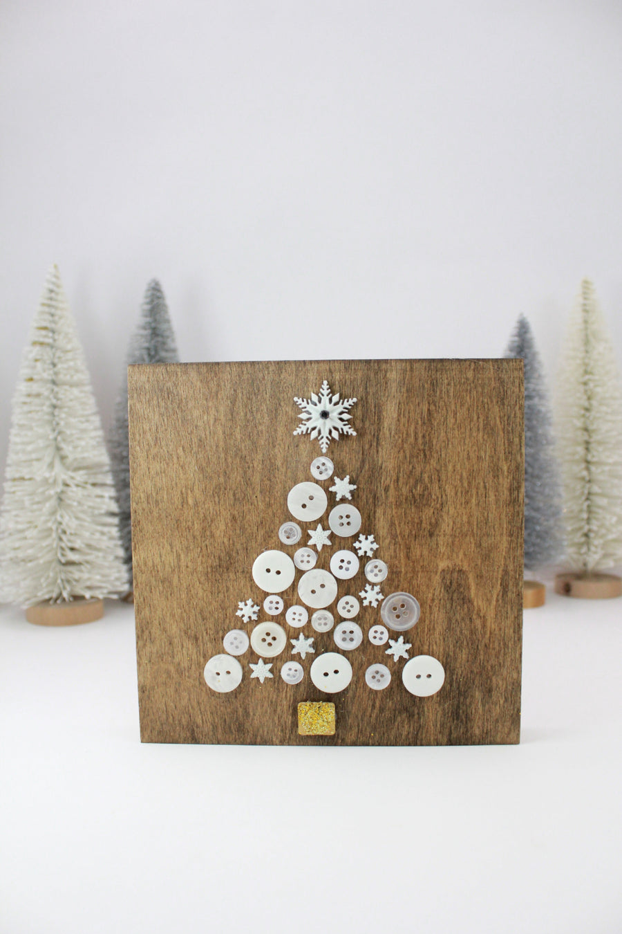 A Cozy Winter Button Tree: Simple DIY Decor for the Season
