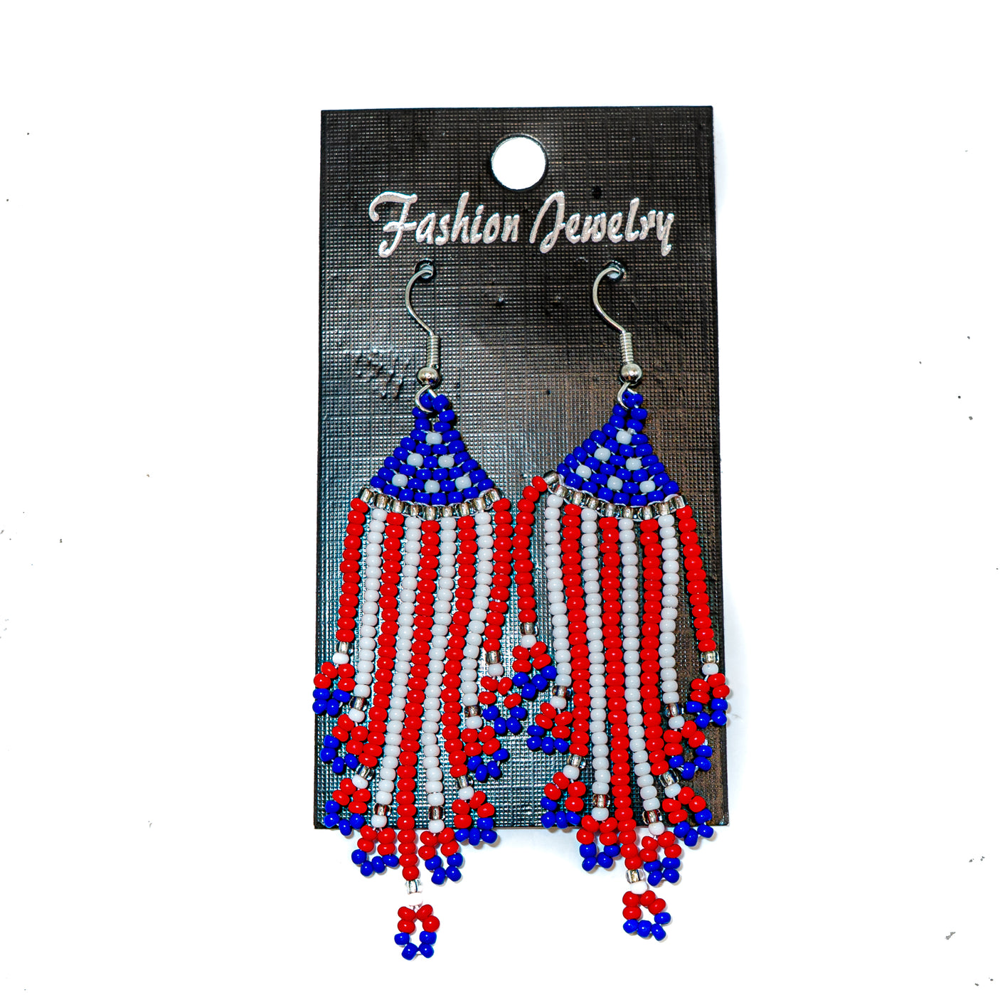 Liberty Fan Beaded Earrings
