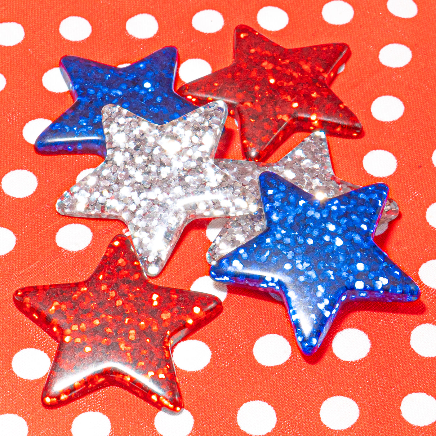 USA Glitter Star Mix