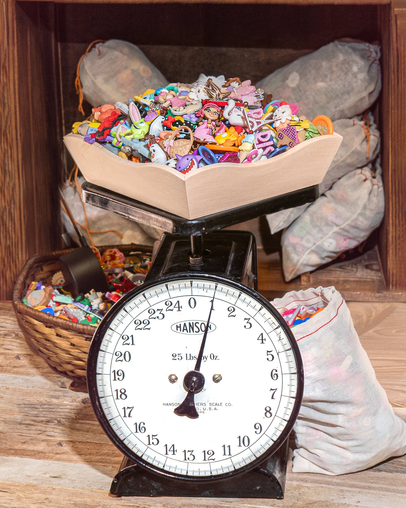 Embellishments by the Pound Mystery Scoop, 500+ Pieces
