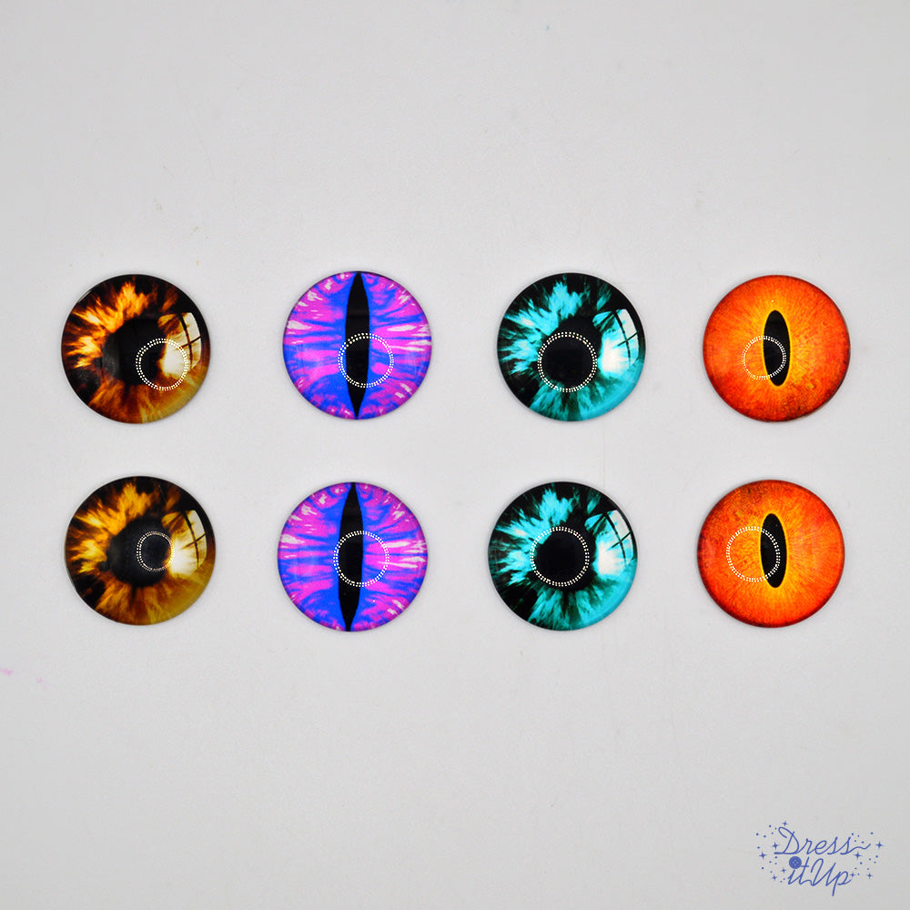 Big Monster Eyes Spooky Haunted Halloween Themed Embellishments