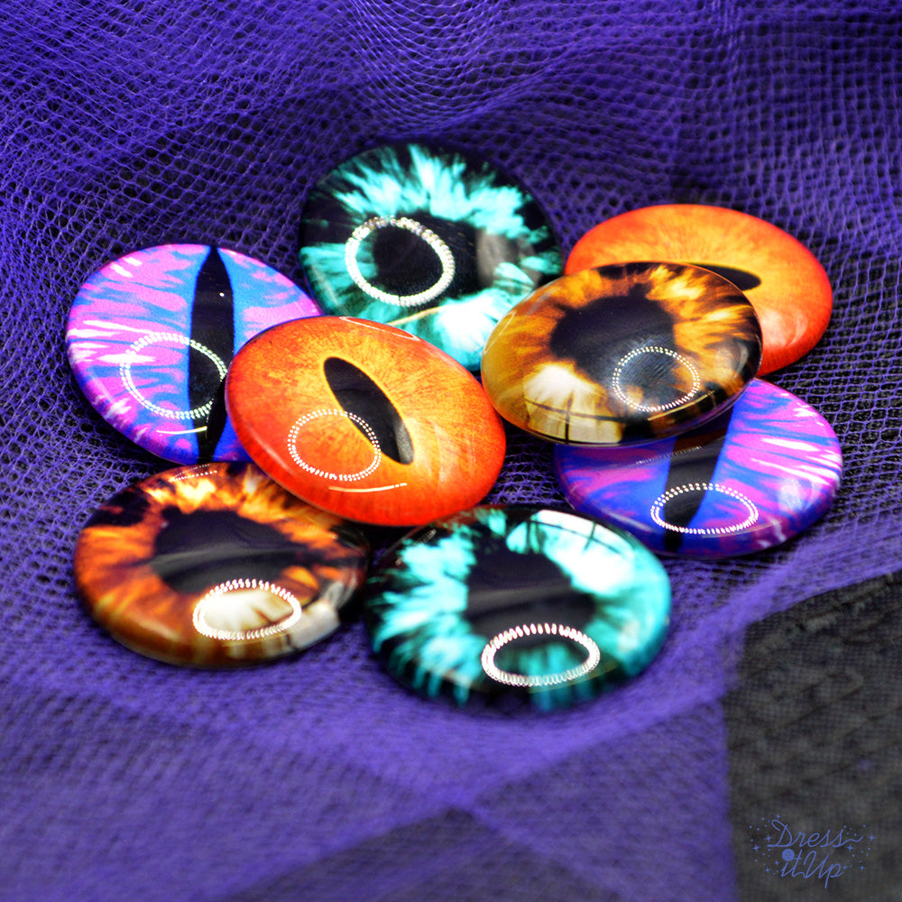 Big Monster Eyes Spooky Haunted Halloween Themed Embellishments