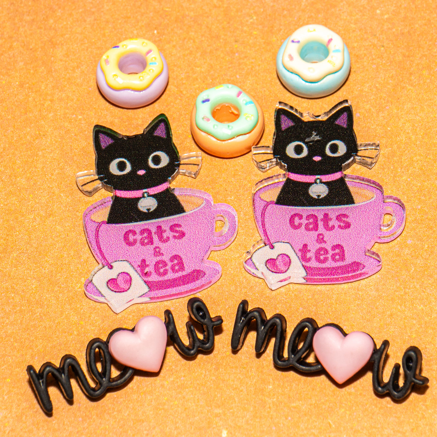 Black Cat and Tea Craft Assortment