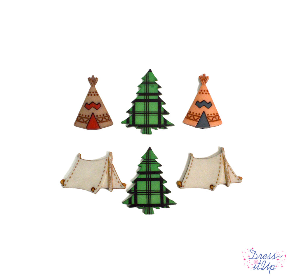 Dress It Up Bottoni Decorativi – Set Out Foxed #8293, Forma Di Volpe, Per Cucito E Hobby Creative