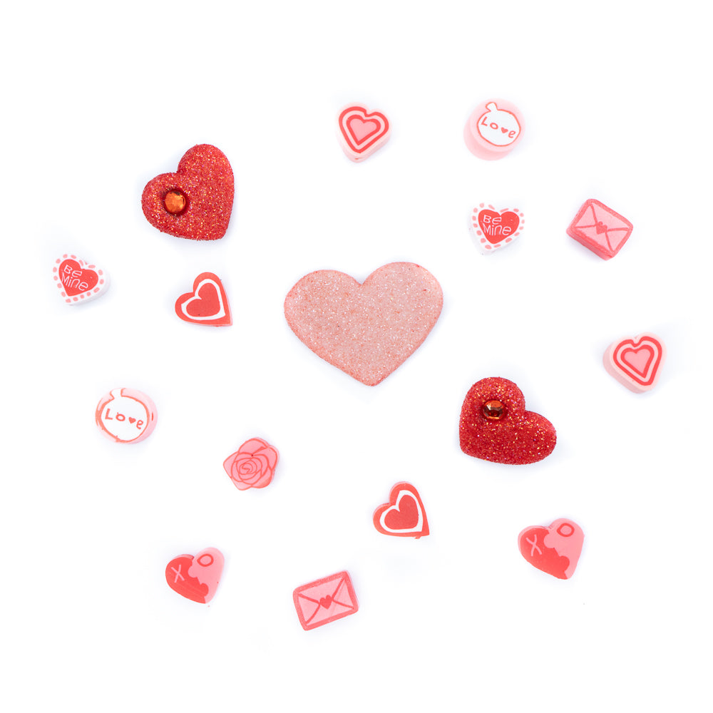 Heart Full Of Joy Love Valentine's Day Holiday Themed Buttons