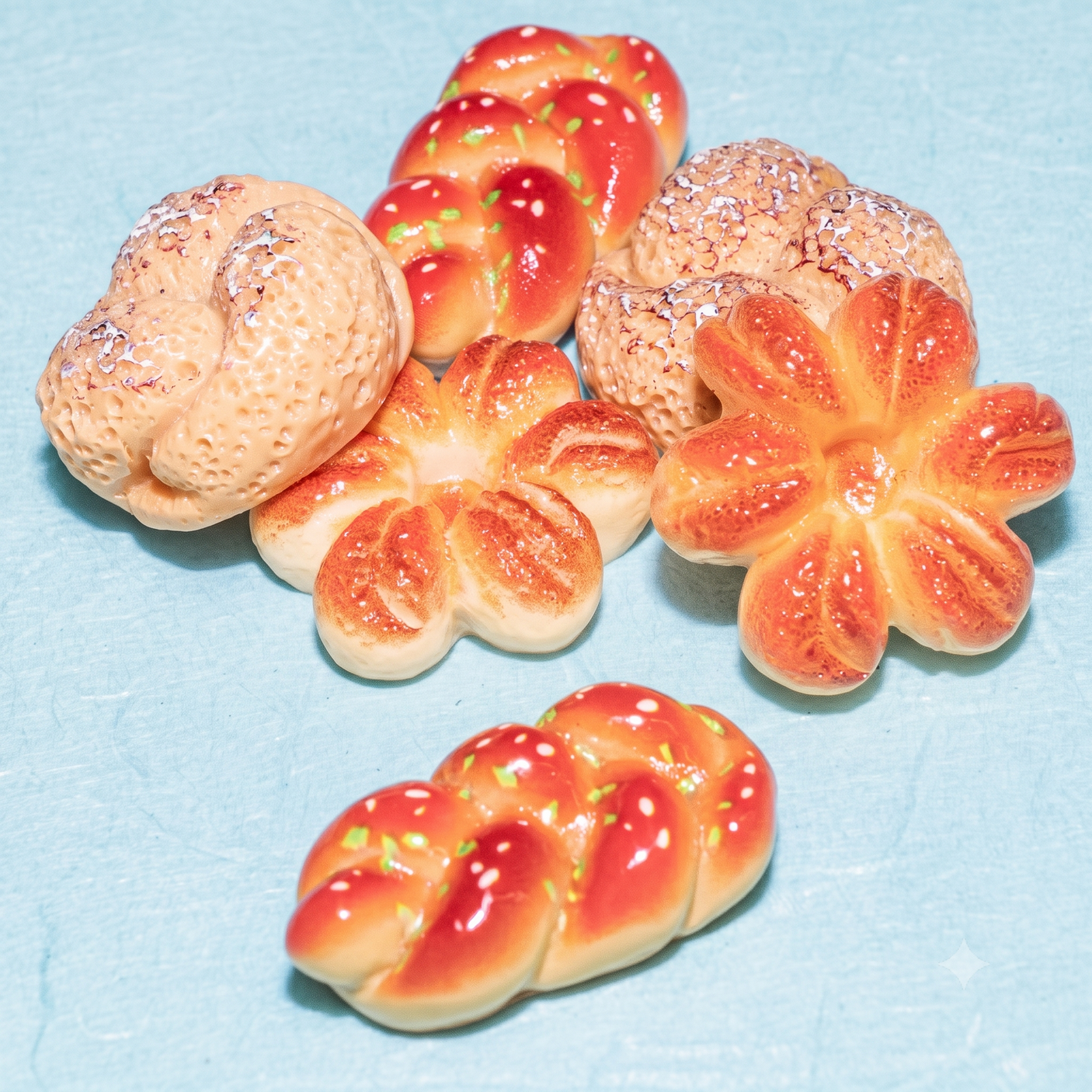 Sweet Bakery Bread Cabochons