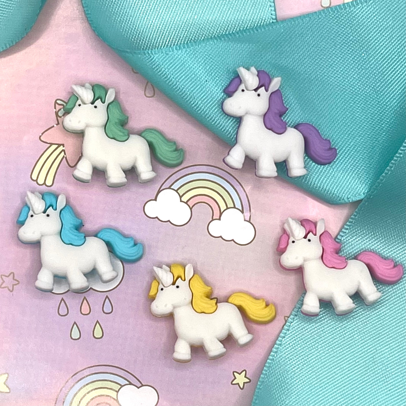 Unicornios de fantasía