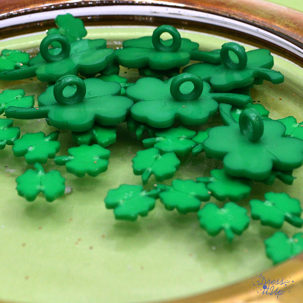I Wish You A Happy St. Patrick's Day Shamrock Buttons