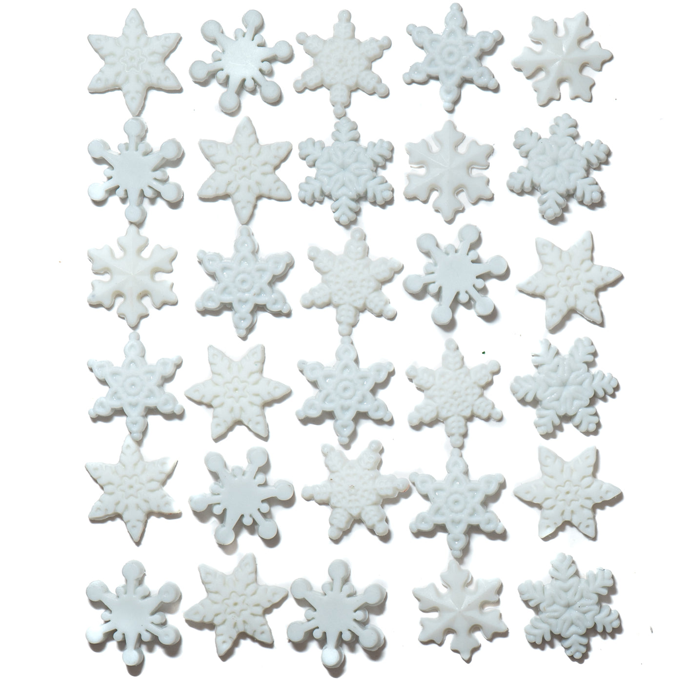 Pequeños copos de nieve