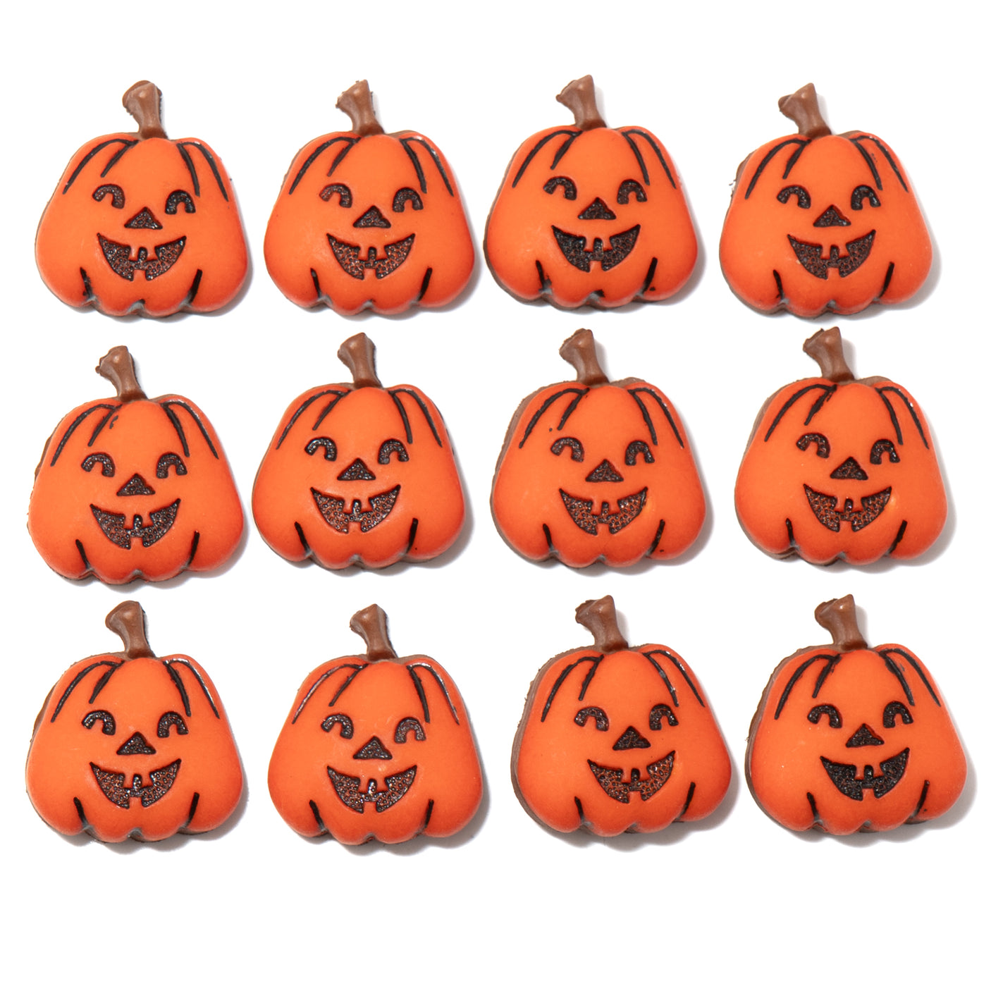 Jack O' Lanterns Halloween Themed Buttons