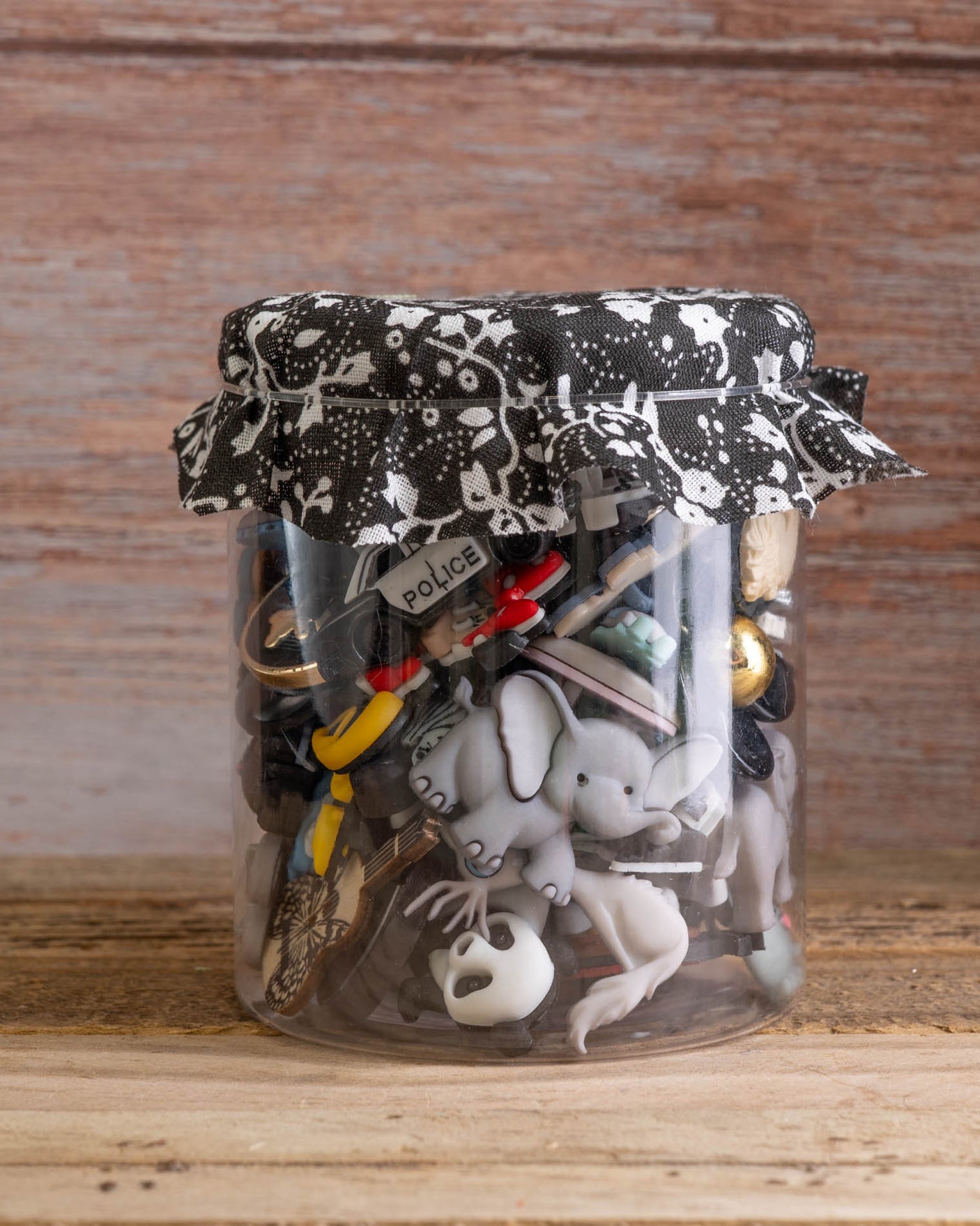 Color Jars in Black 80 Piece Assortment