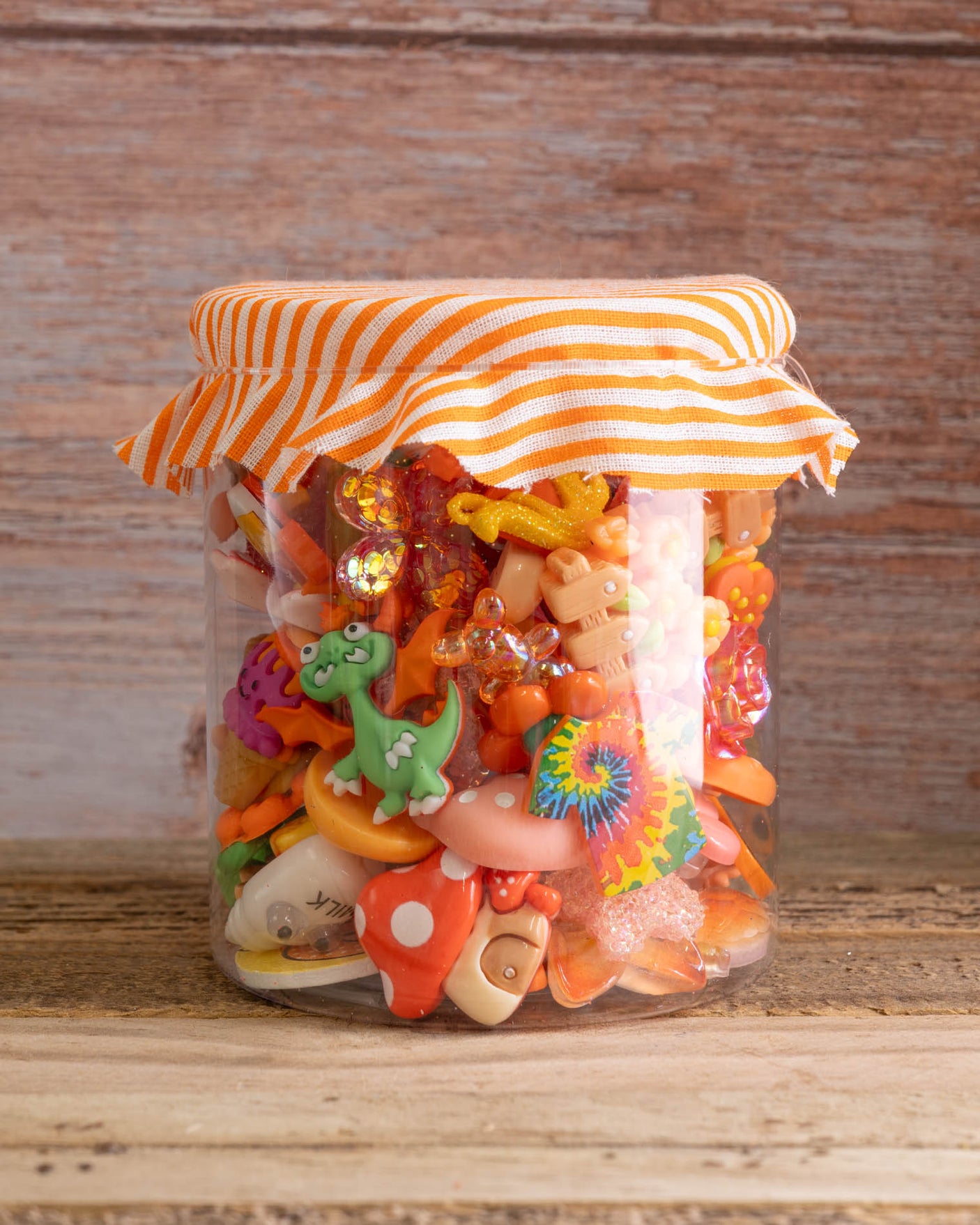 Color Jars in Orange 80 Piece Assortment