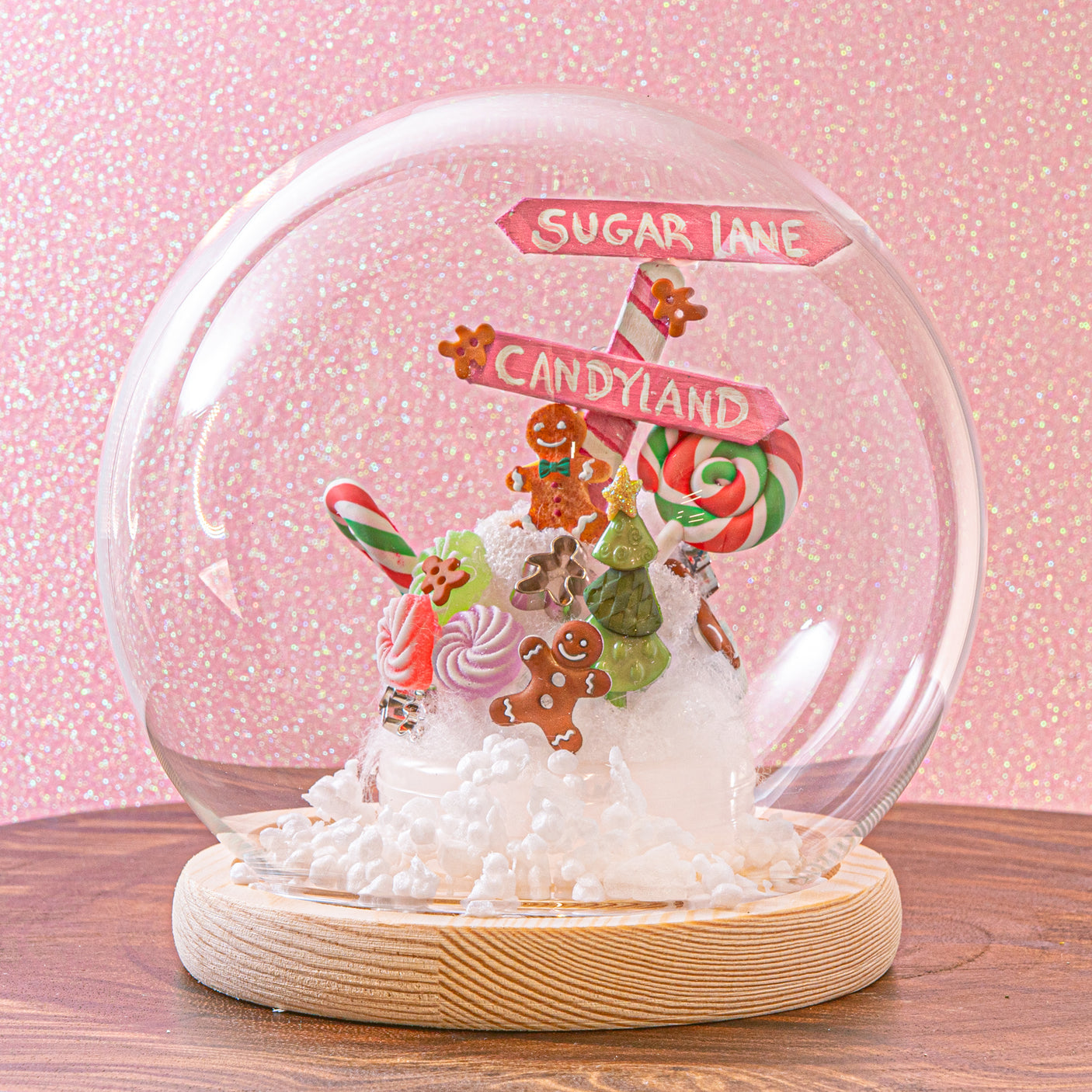 Large Round Snow Globe Terrarium