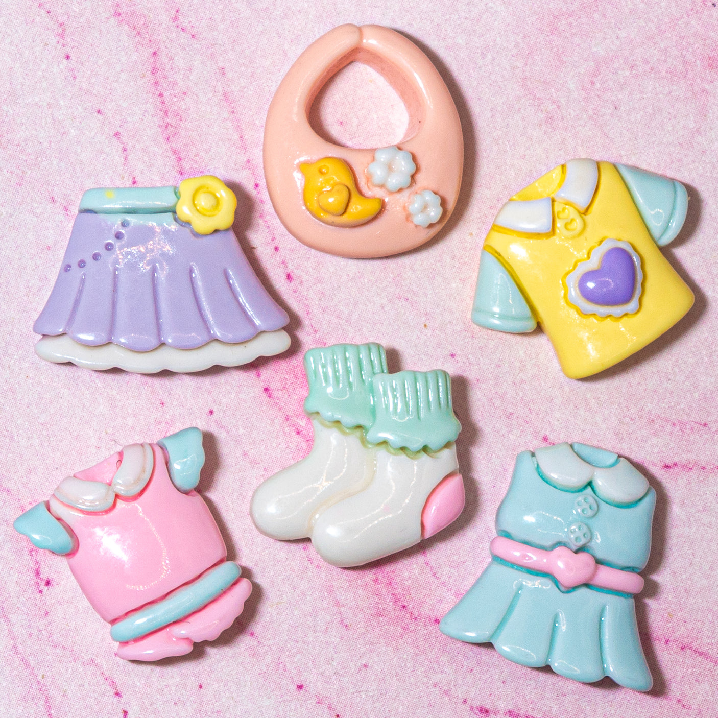New Arrival- Girl Pink Themed Baby Nursery Embellishments