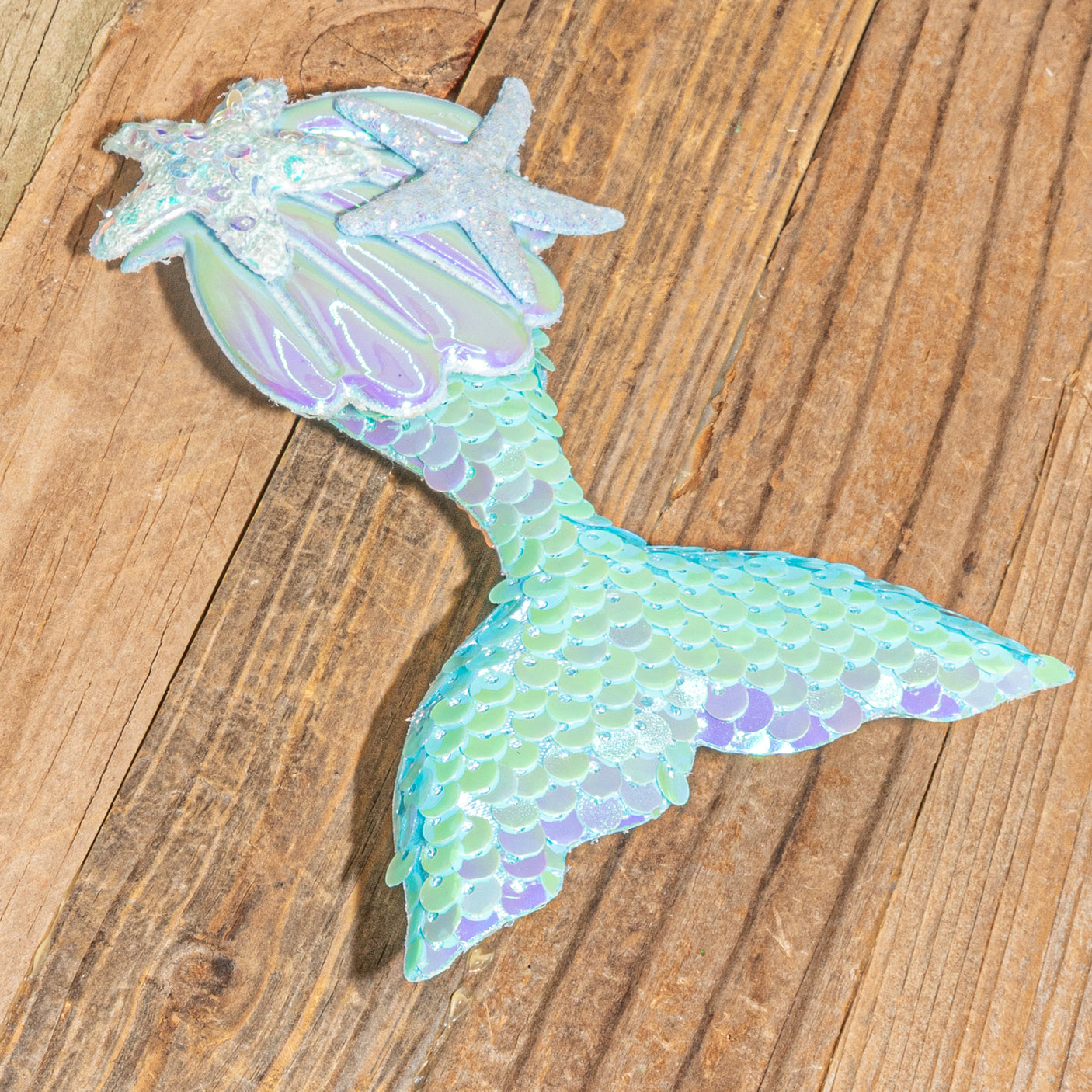 Mermaid Tail Sequin Alligator Hair Clip