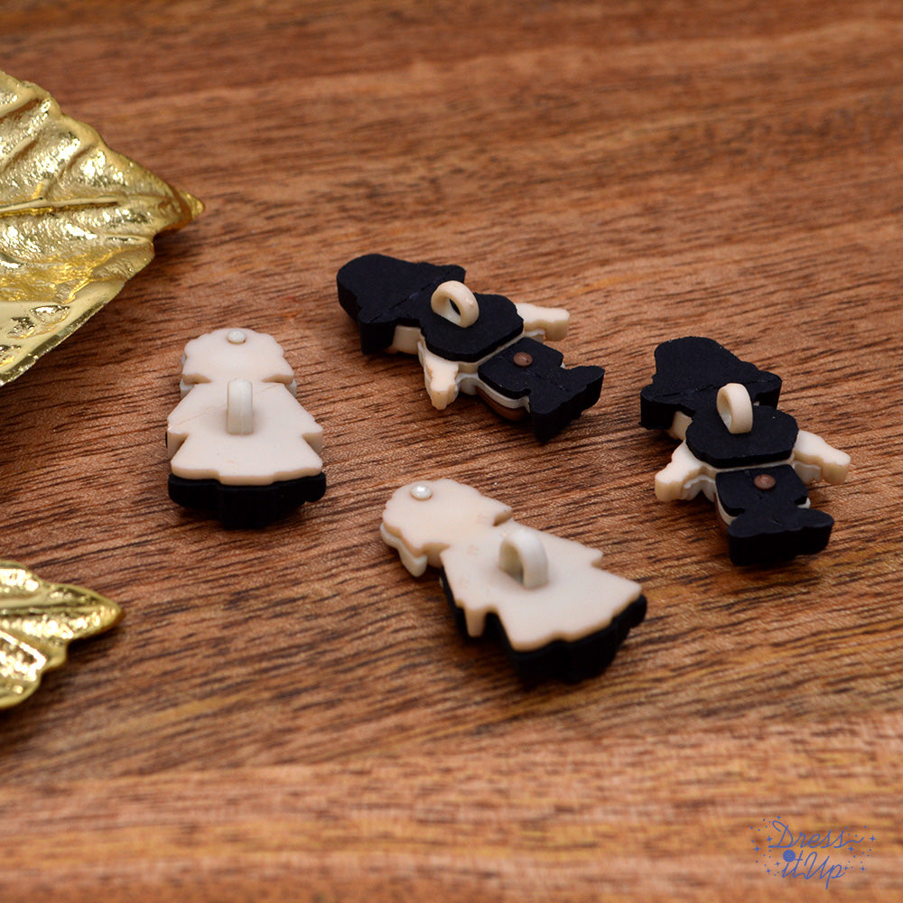 Pilgrims Thanksgiving Holiday Themed Buttons