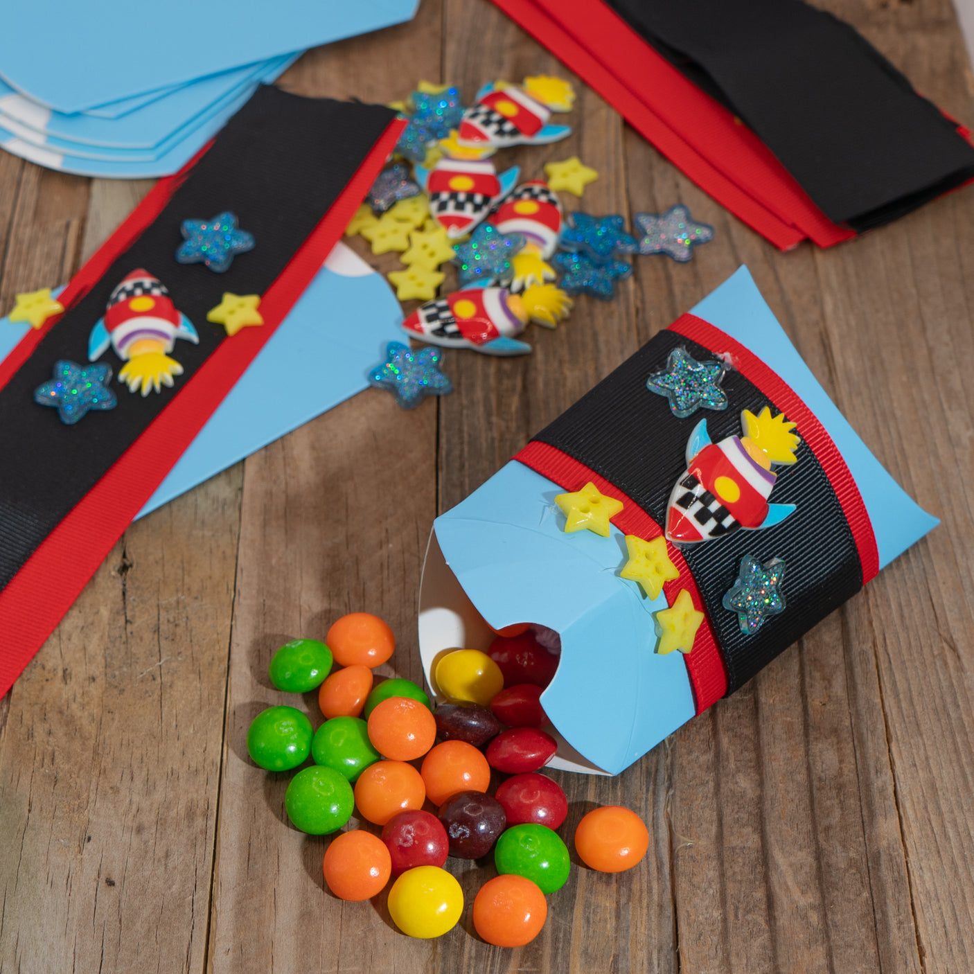 DIY Party Favor Kit in Space, 48 pieces