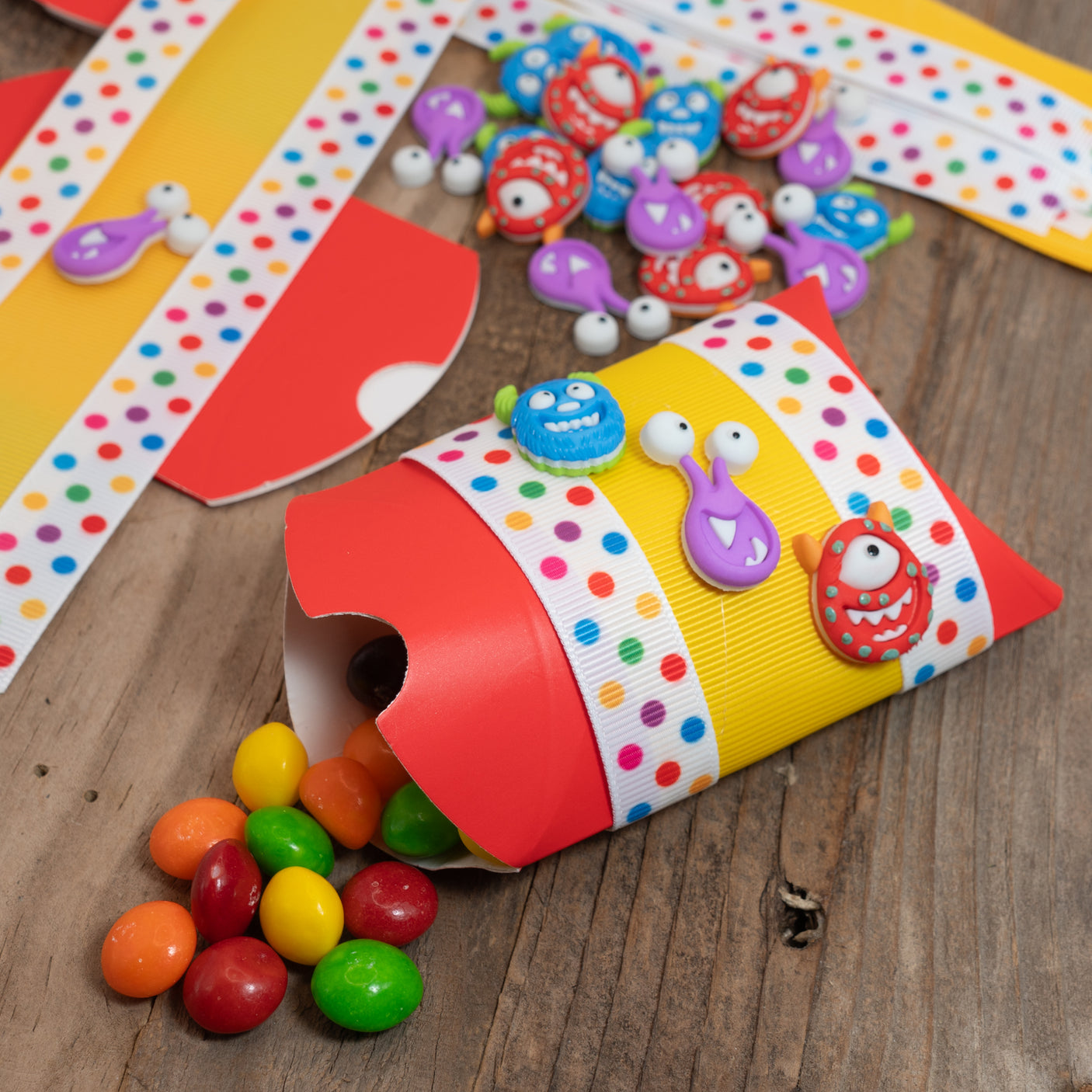 DIY Party Favor Kit in Monster, 30 pieces