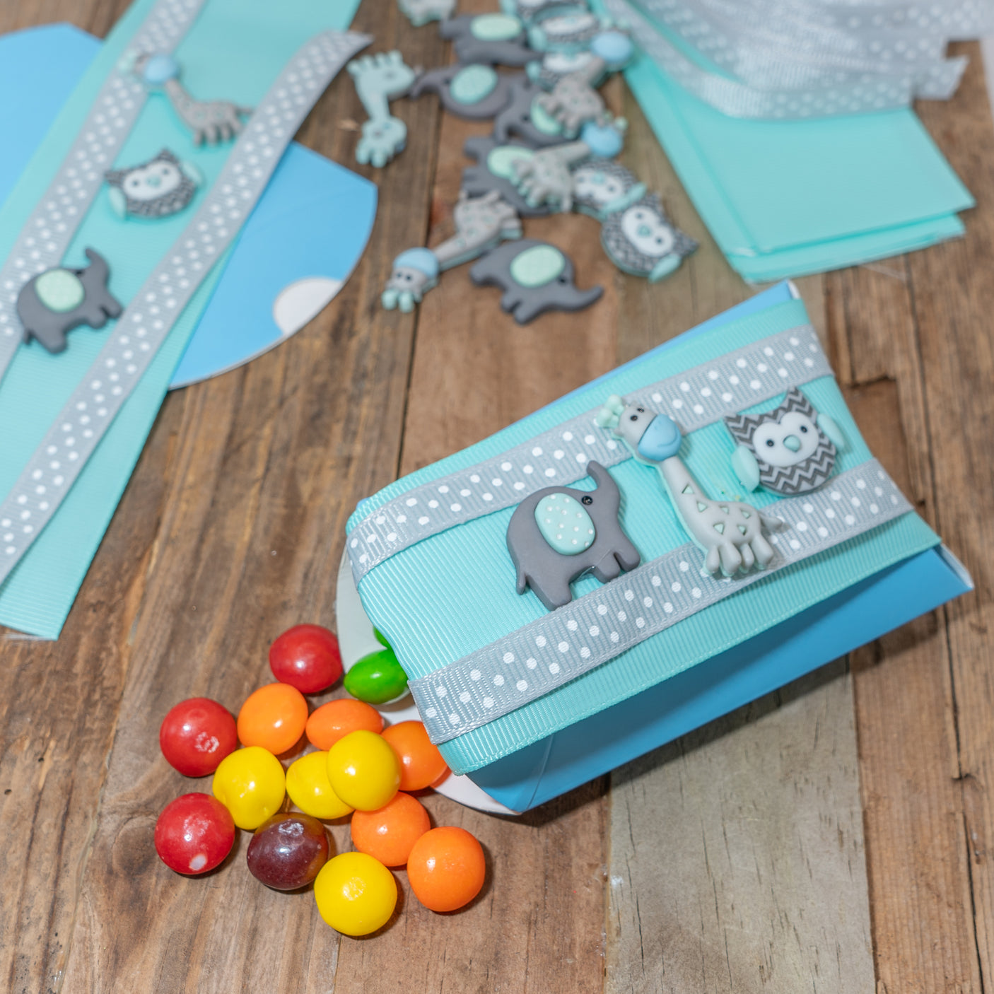 DIY Party Favor Kit in Baby Boy, 36 pieces