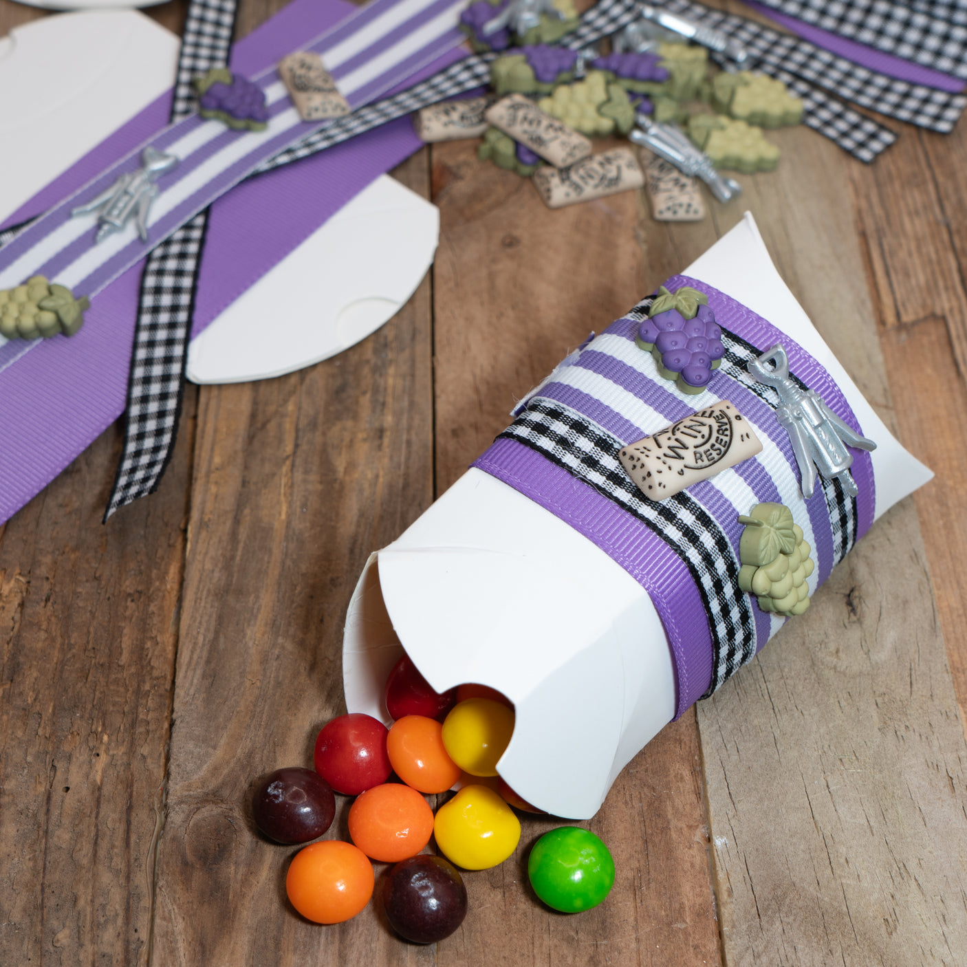 DIY Party Favor Kit in Vineyard Soirée, 48 pieces