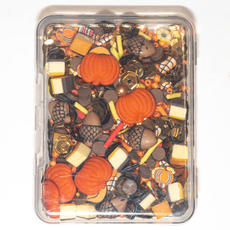 Sequin Shaker Embellishment Mix In Fall Harvest