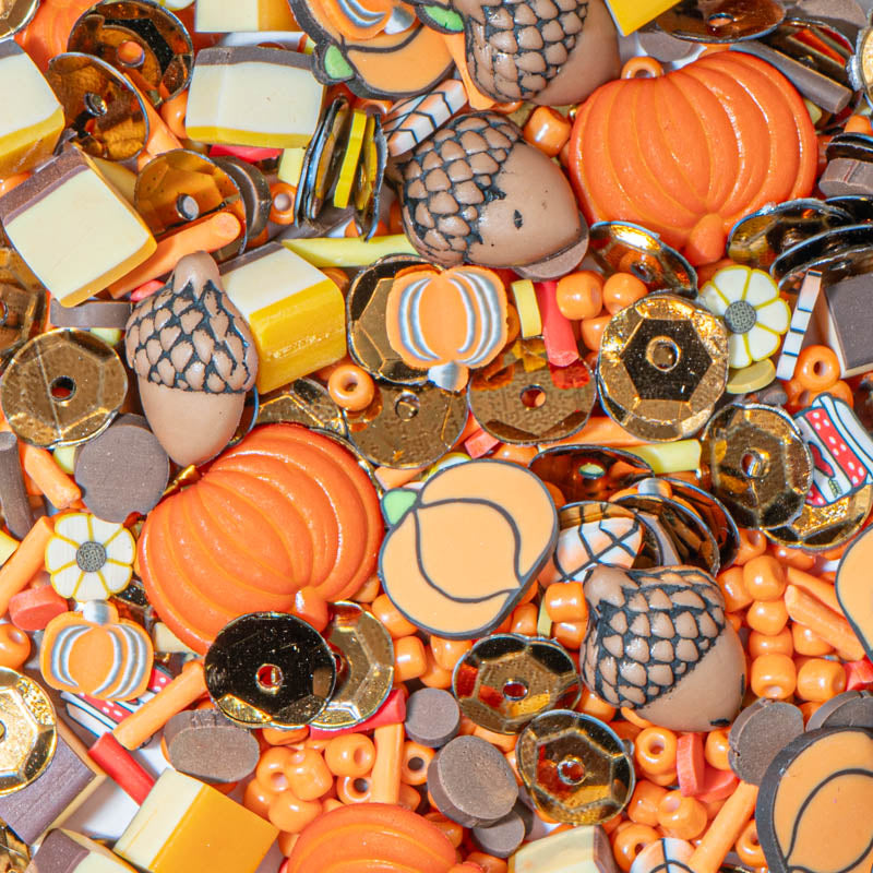 Sequin Shaker Embellishment Mix In Fall Harvest