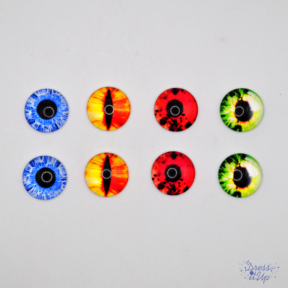 Little Monster Eyes Halloween Inspired Embellishments