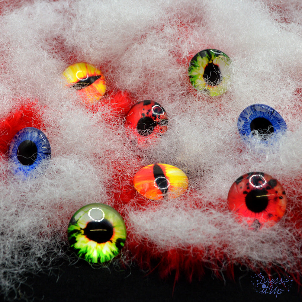 Little Monster Eyes Halloween Inspired Embellishments