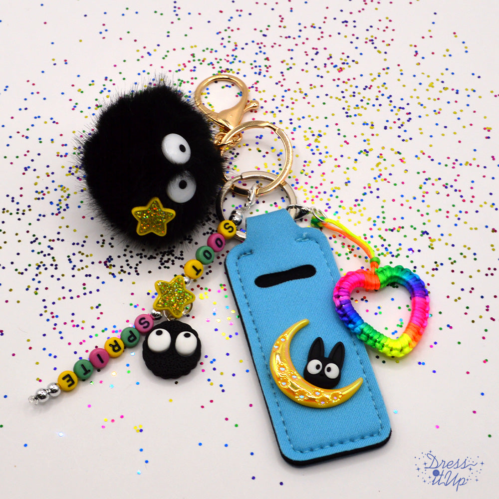 You Have My Heart Rainbow Color Keychain Charm