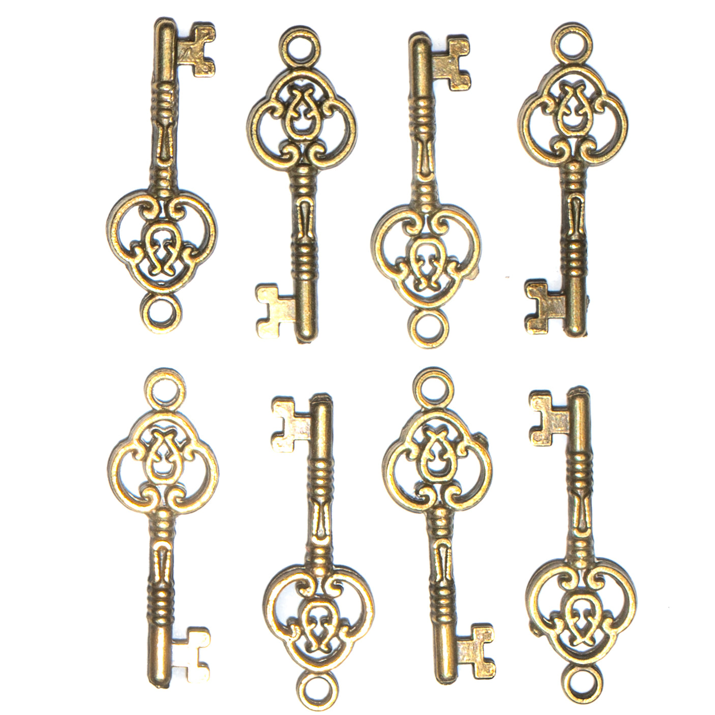 Heirloom Keys Vintage Metal Craft Embellishments