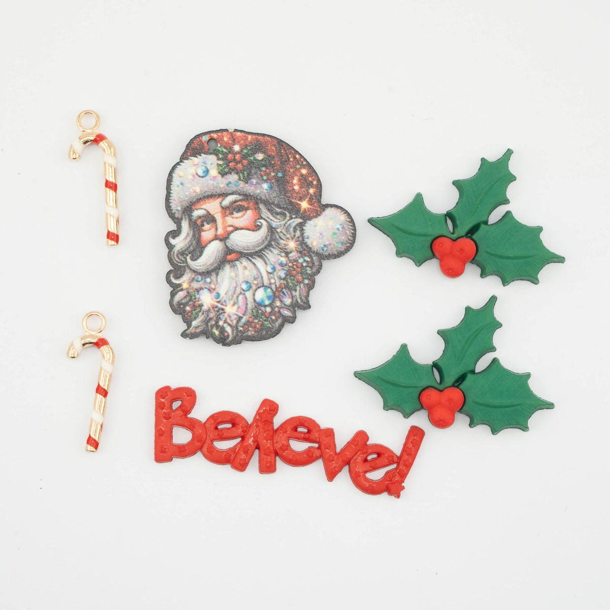 Christmas Magic Flatback & Charm Craft Embellishment Mix