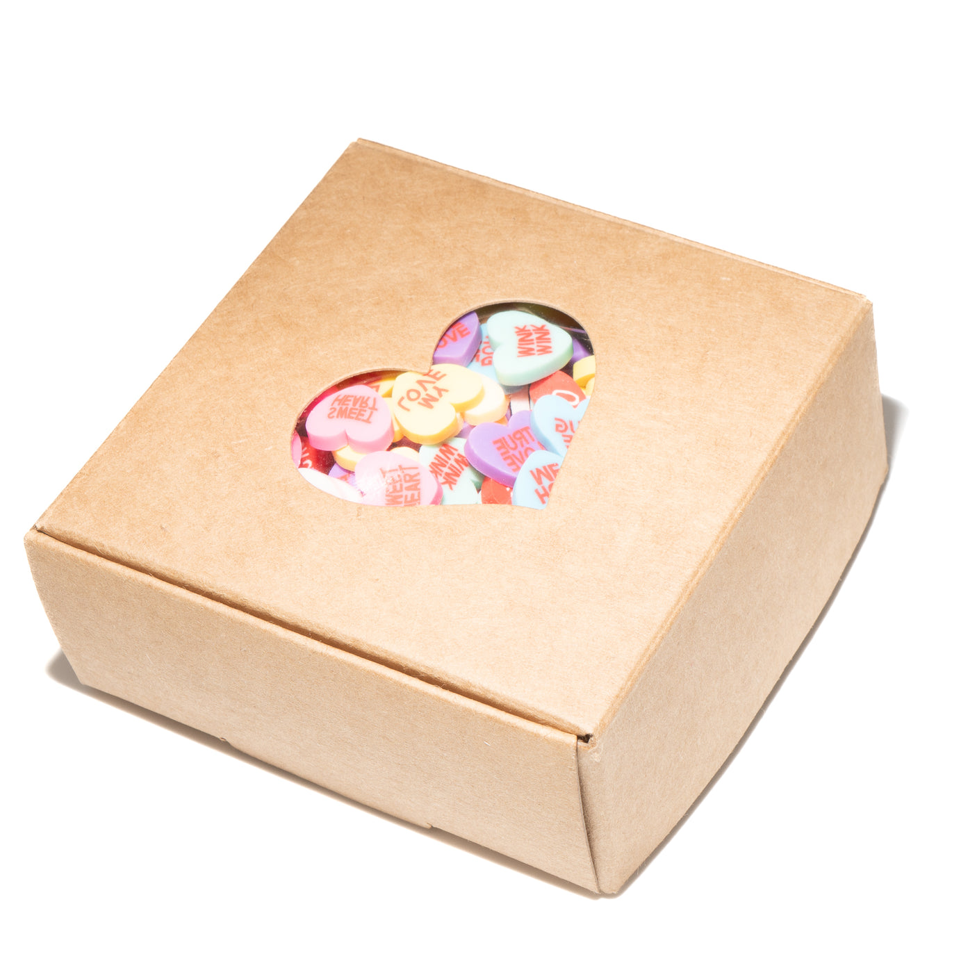 Sweet Talk Valentine’s Day Clay Heart Embellishment Pack, 100+ Pieces