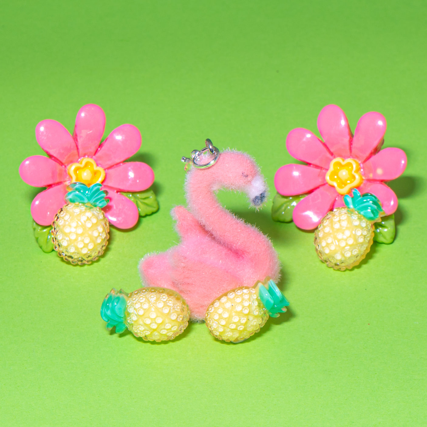 Blush Tropic Dreams Pink Flamingo Embellishment Pack