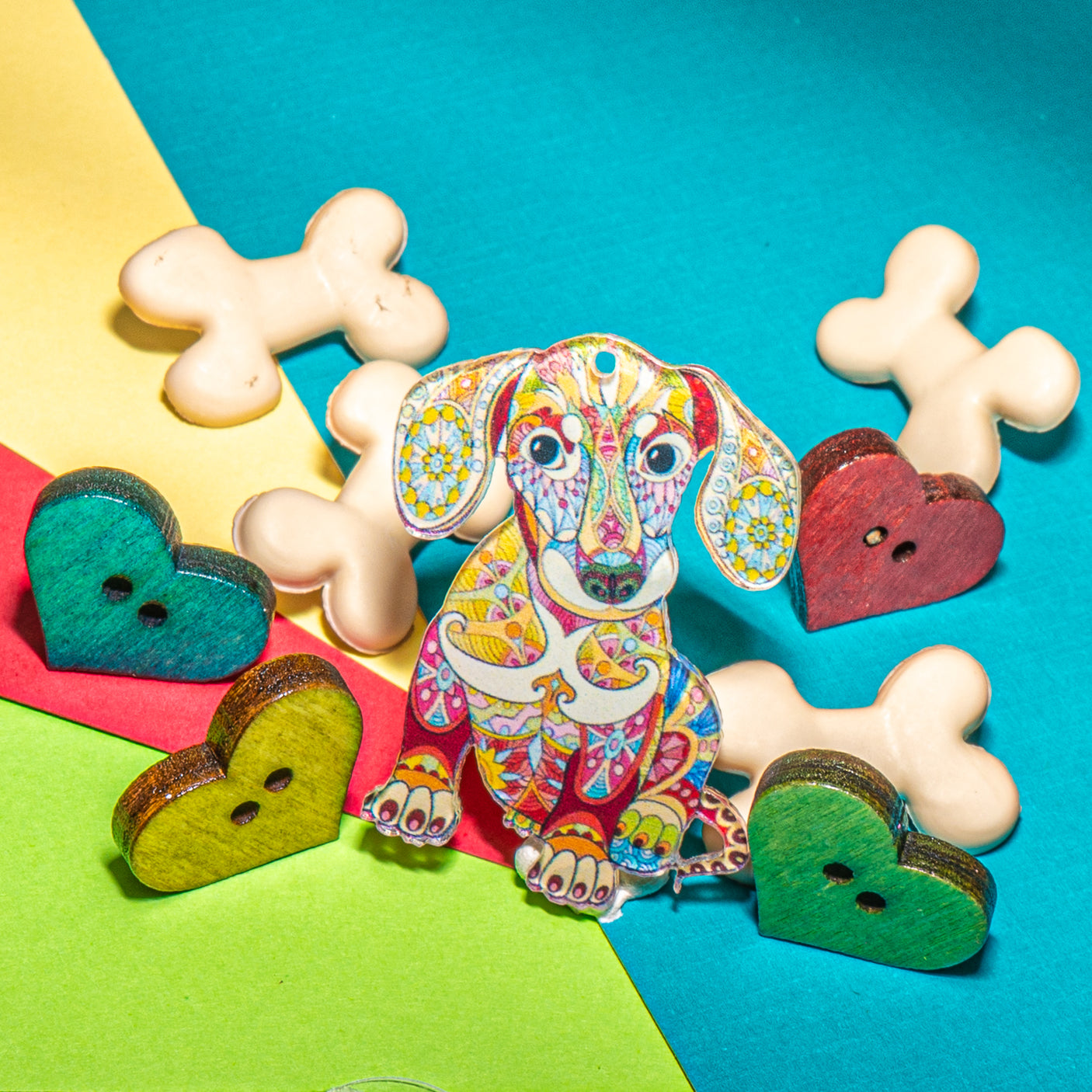 Pawfectly Playful Dog Embellishment Pack