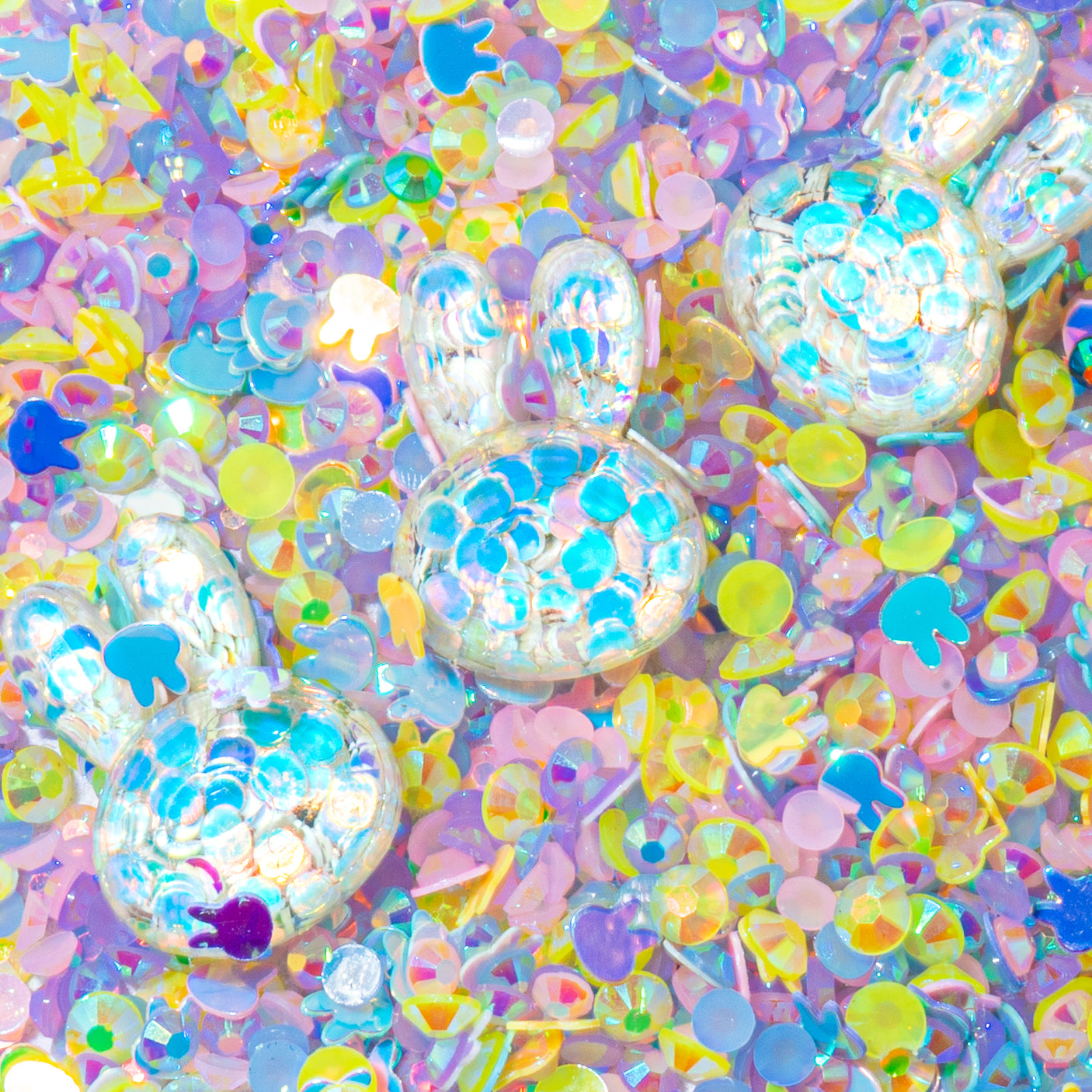 Sequin Shaker Pastel Easter Embellishment Mix