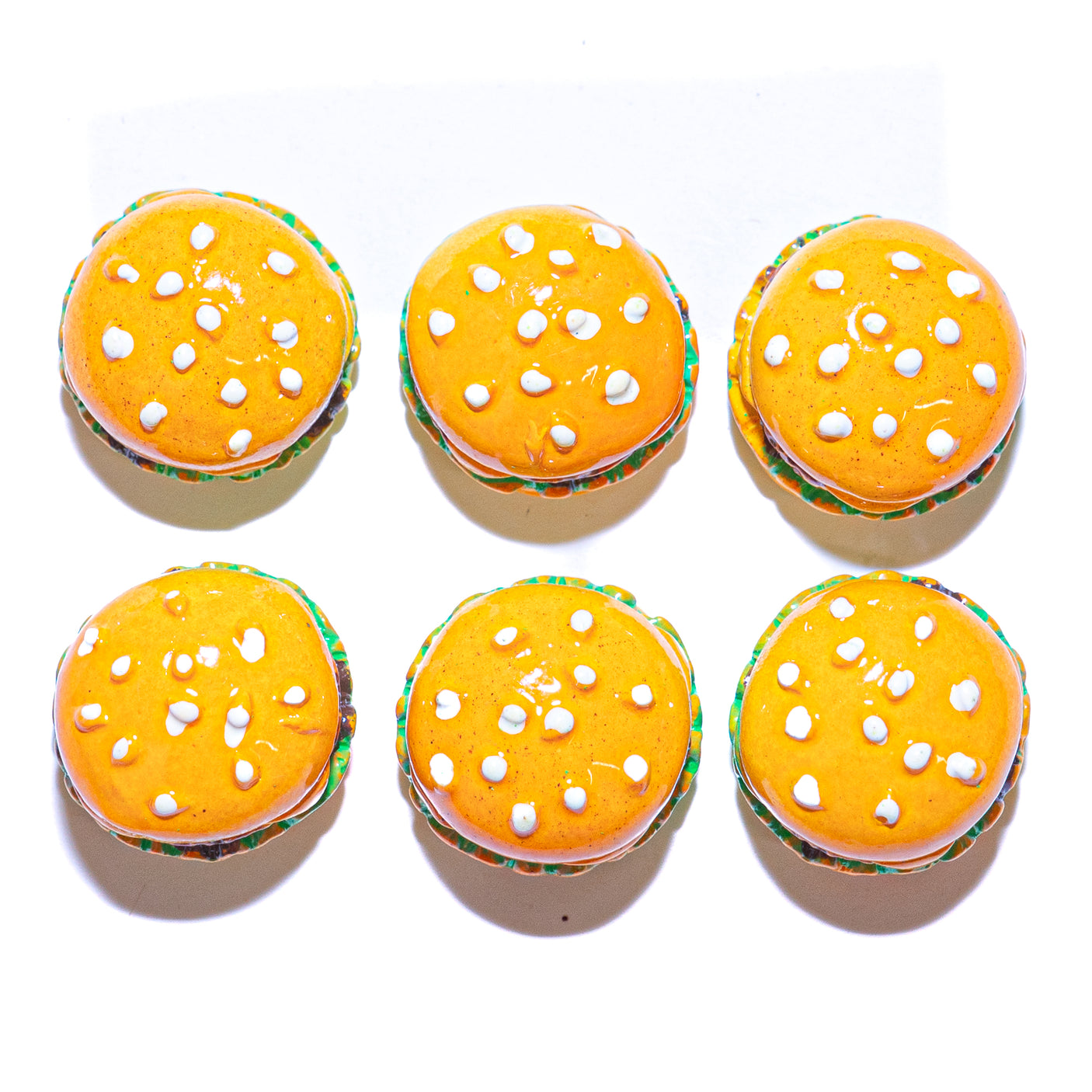 Cute Cheese Burger 3D Craft Embellishemnts