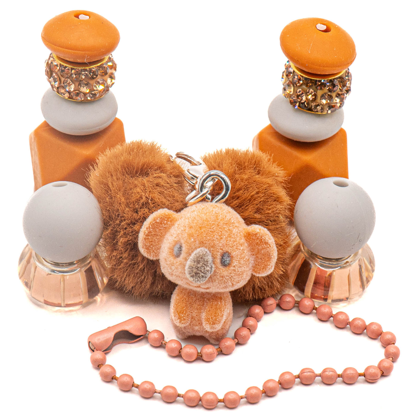 Bite-Sized Silicone Bead Mix in Koala Cuddles