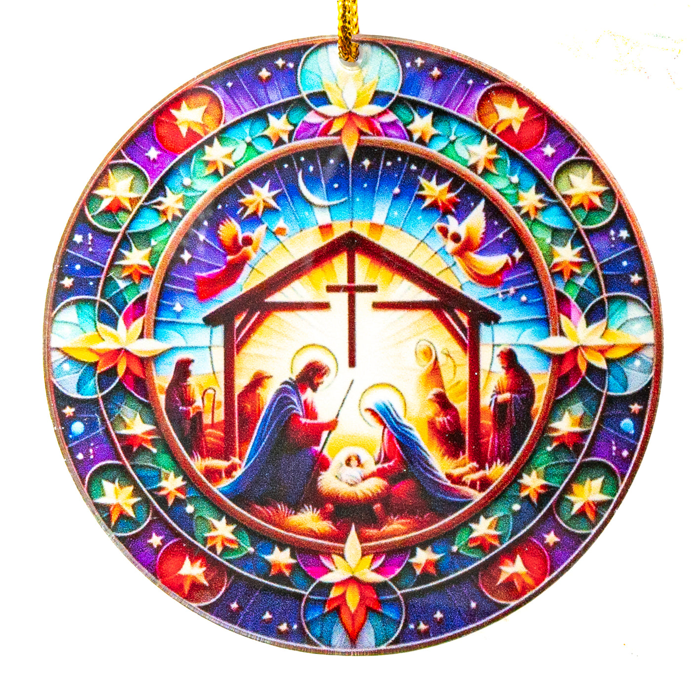 Nativity Acrylic Hanging Pendants