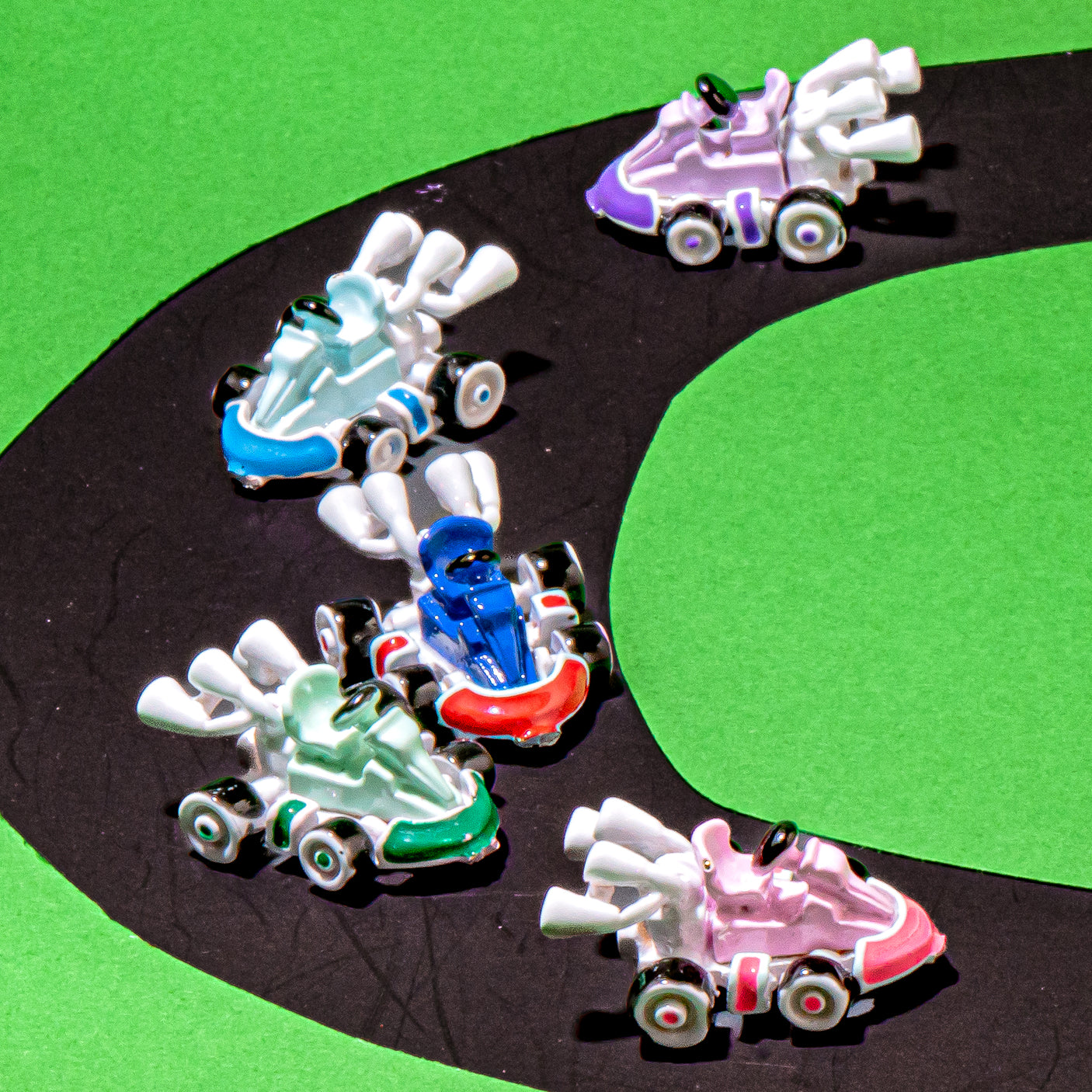 Go Karts 3D Craft Embellishment