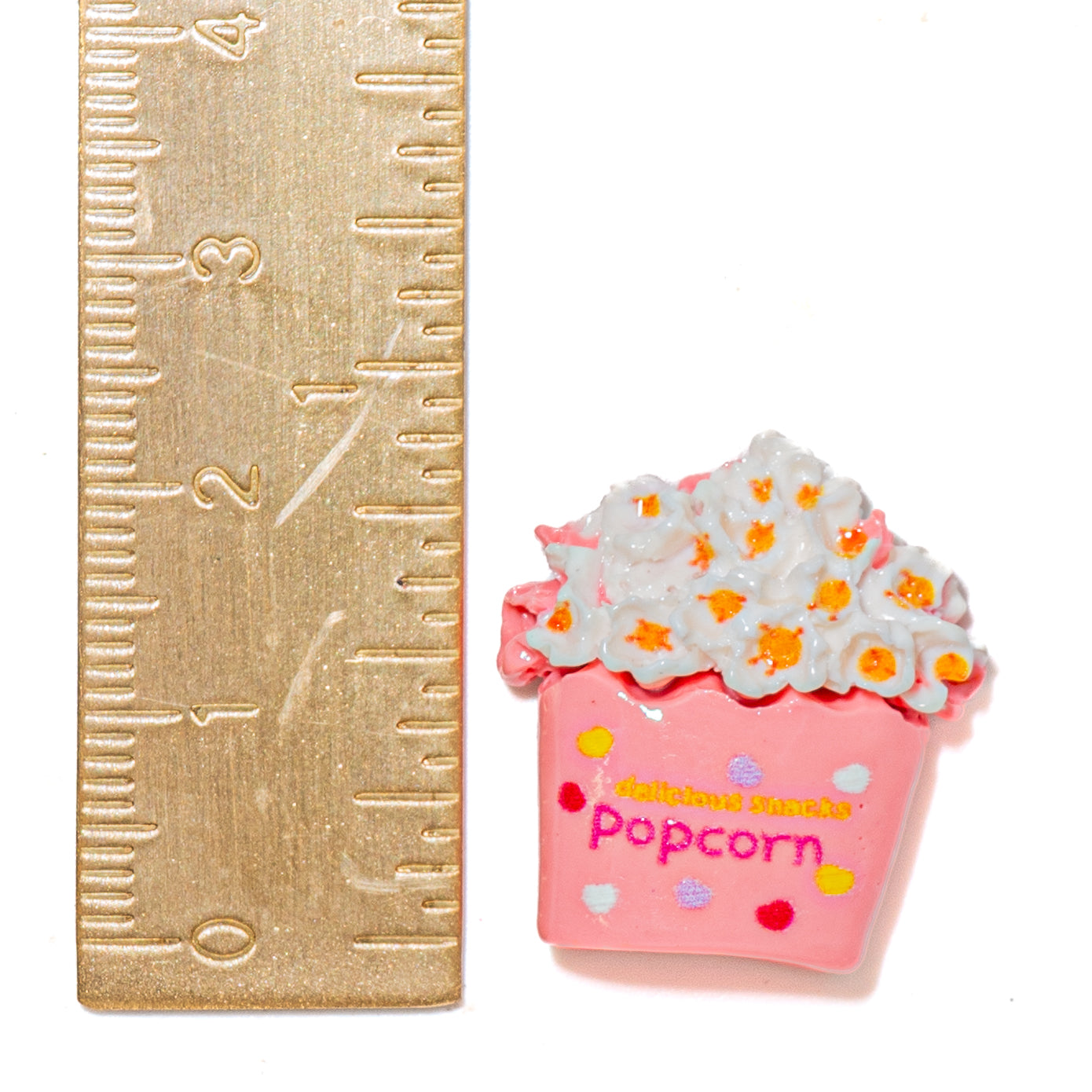Movie Popcorn Resin Craft Embellishments