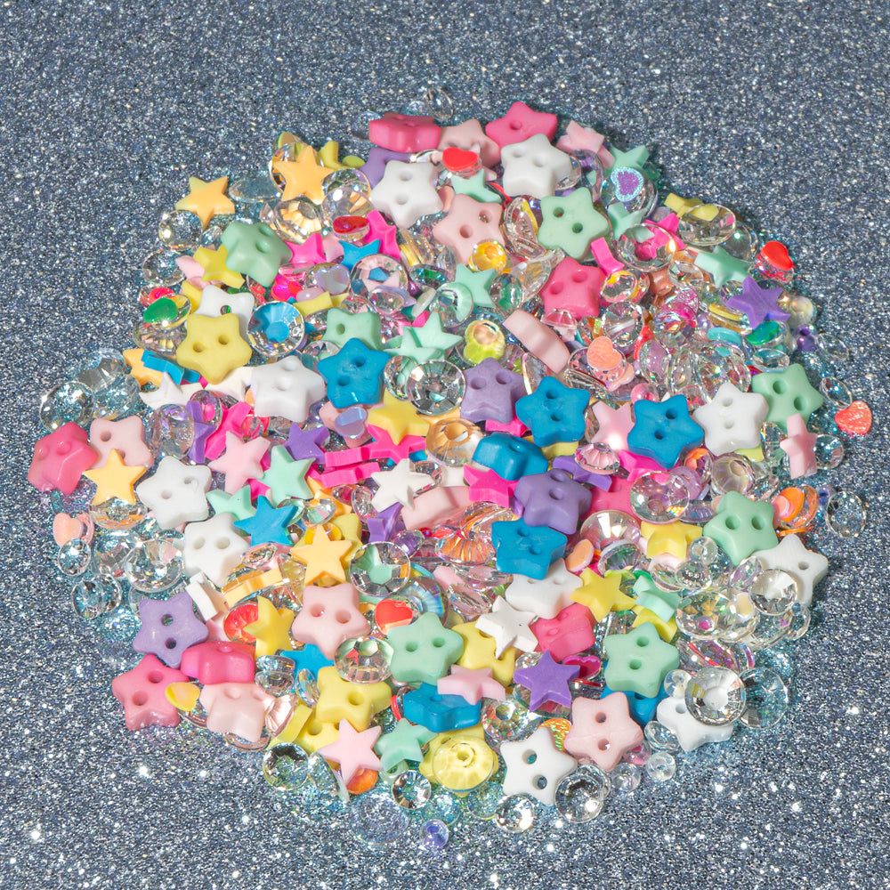 Sequin Shaker Embellishment Mix in Star Power