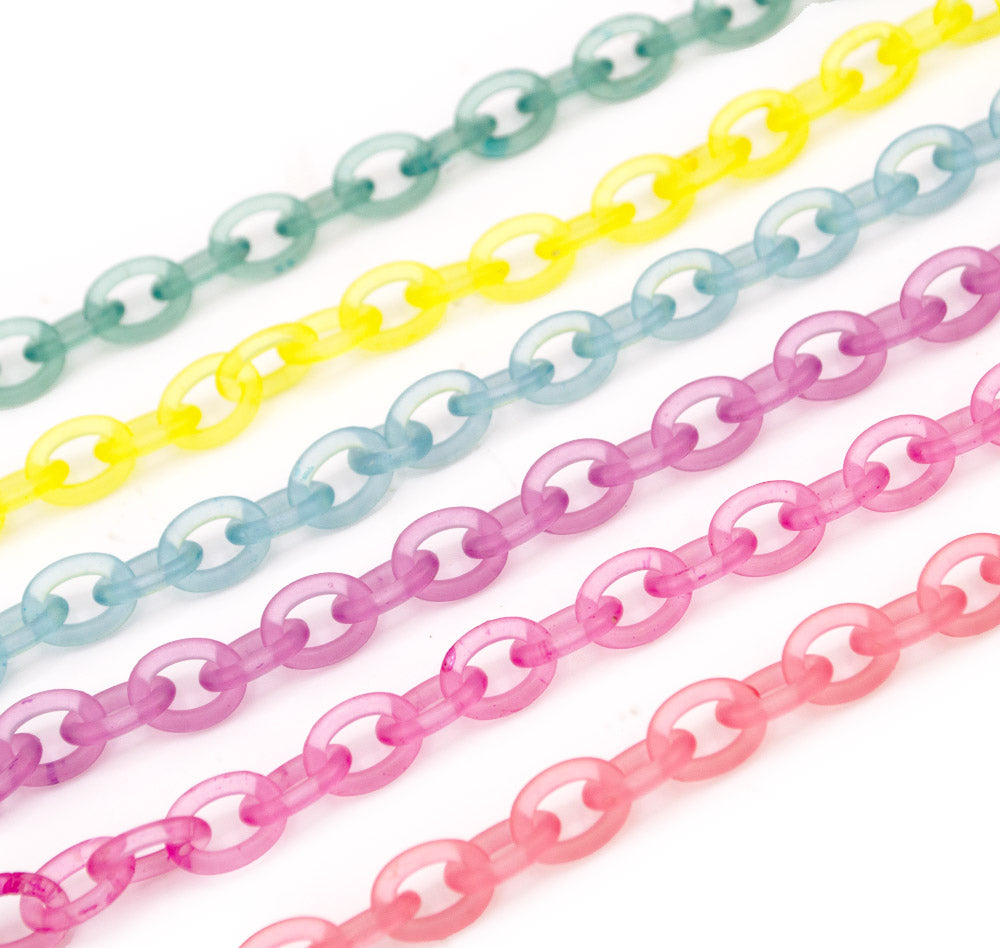 SweetLink Acrylic Charm Chain Set