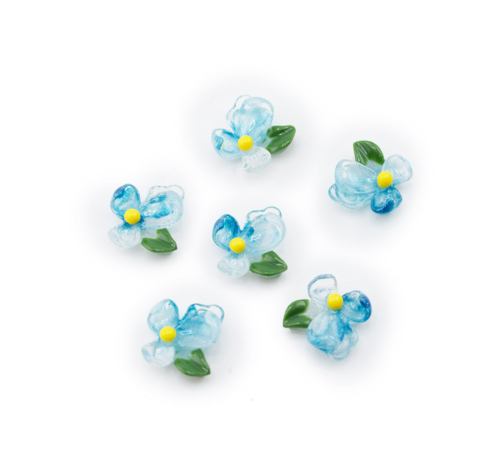 Bluebell Bloom Resin Flowers