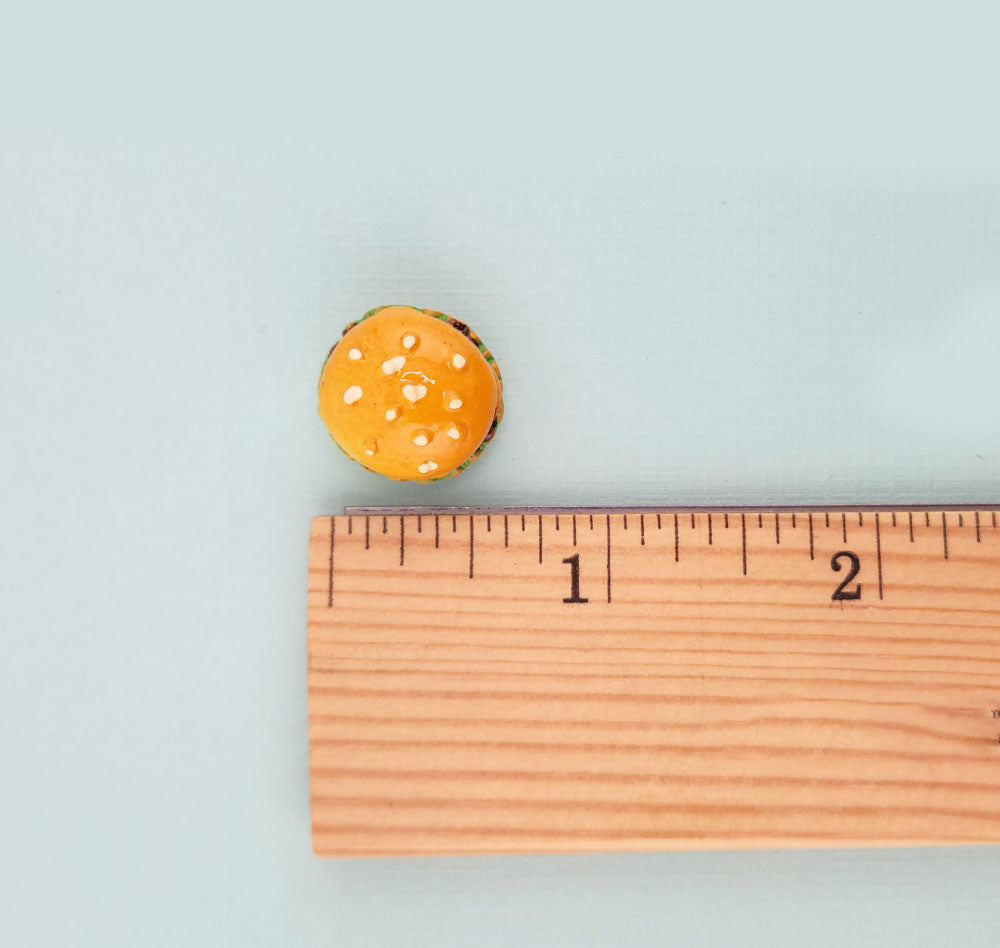 Cute Cheese Burger 3D Craft Embellishemnts