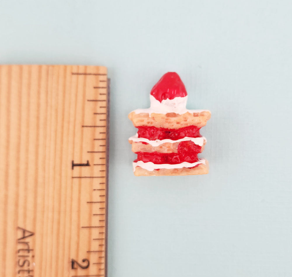 Strawberry Birthday Cake Cabochon