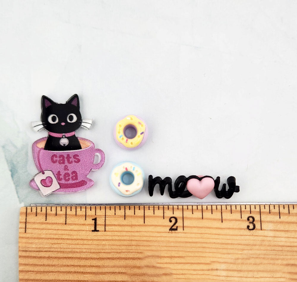Black Cat and Tea Craft Assortment
