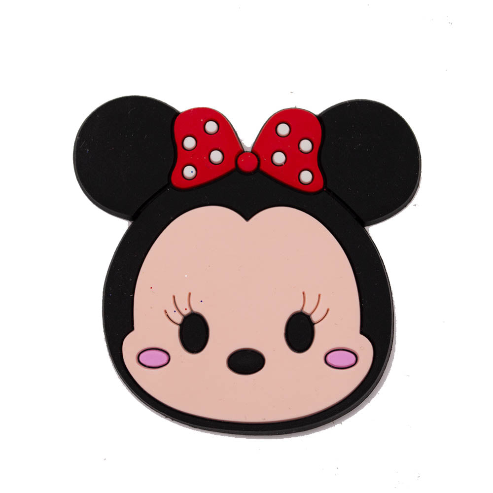 Chibi Minnie Style Soft Rubber Head Embellishments