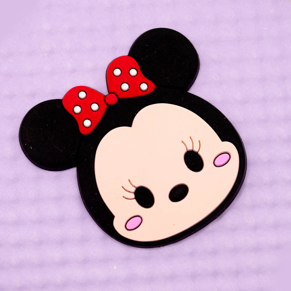 Chibi Minnie Style Soft Rubber Head Embellishments