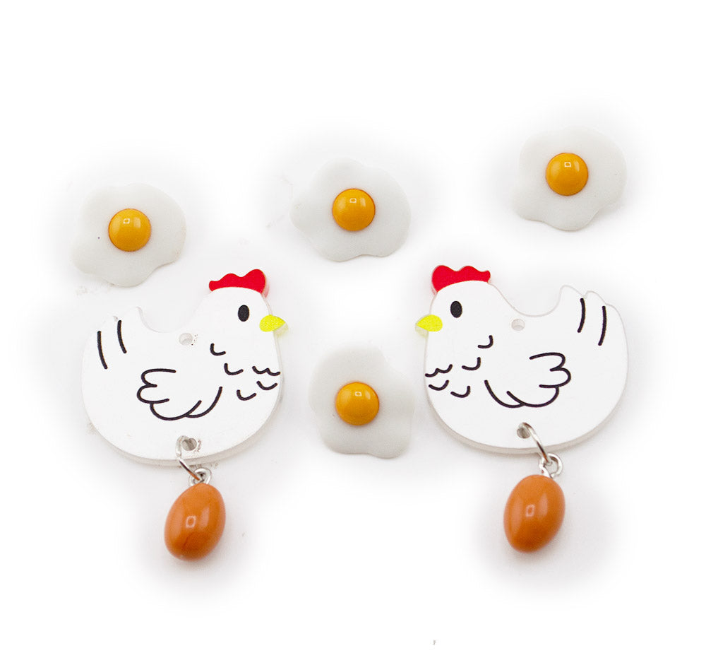 Chicken Before the Egg Embellishment Pack