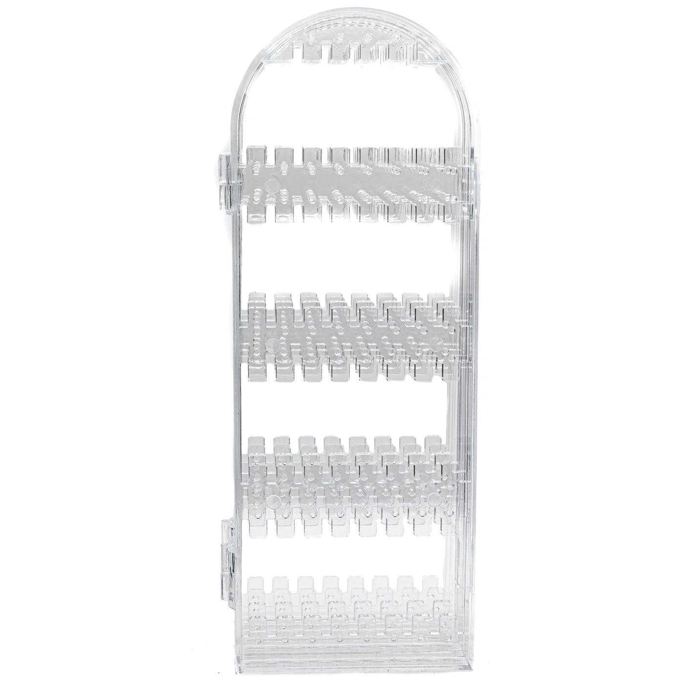 Clear 4-Foldable Screen Acrylic Earring Display Stands
